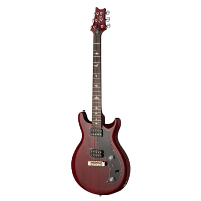 PRS 2021 SE MIRA Electric Guitar - Vintage Cherry, Black Guard - Display Model image 2