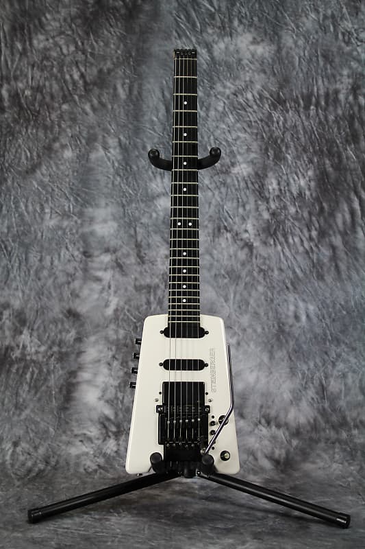 White Steinberger GL4T-GR vintage USA guitar image 1