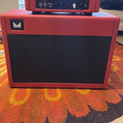 Morgan  RCA35 with 2x12 Red Matching Cab image 2