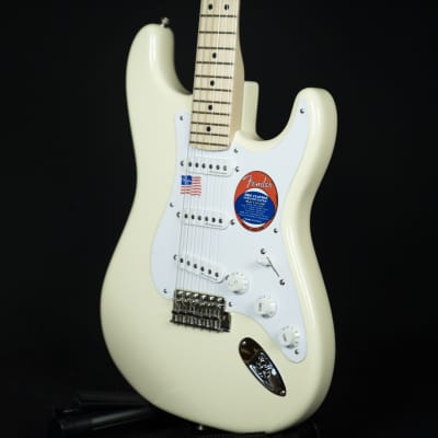 Fender Eric Clapton Stratocaster Maple Fingerboard Olympic White (US22016693) image 6