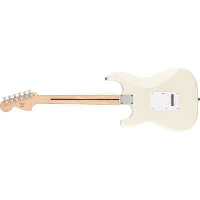 Squier by Fender Affinity Series Stratocaster, Maple fingerboard, Olympic White image 2