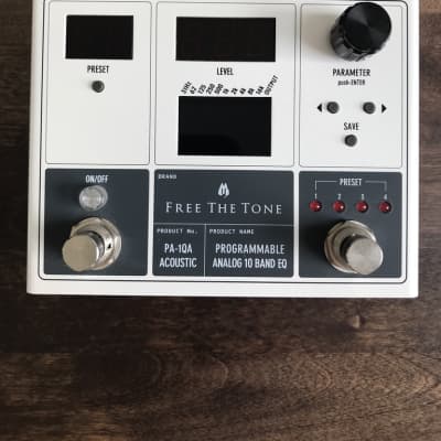 Free The Tone PA-1QA Acoustic Programmable EQ 2020 - White | Reverb