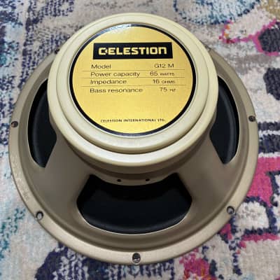 Celestion G12M-70 Vintage 70 watt 16 ohm T3577 2712 cones speaker