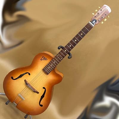 Eko Model 100 Honeyburst Archtop Acoustic Guitar for sale
