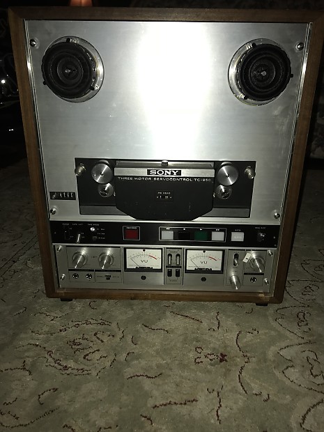Sony TC-377 Stereo Open Reel Tape Recorder with Box and Tape Reels