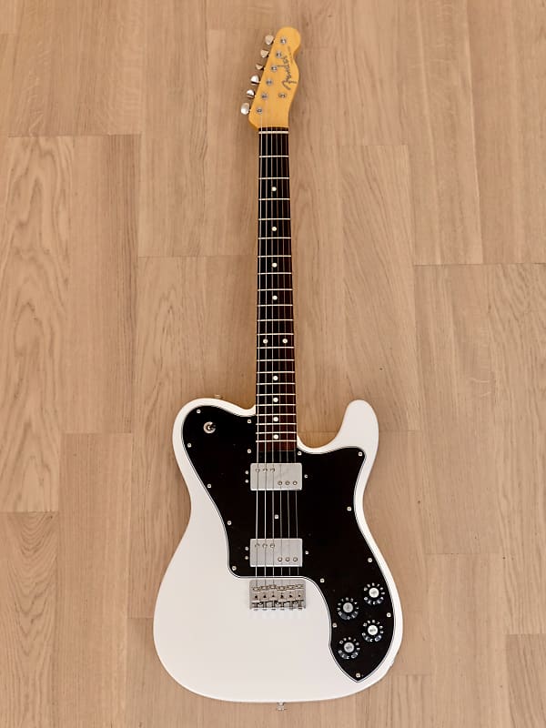 2019 Fender Hybrid Telecaster Deluxe Olympic White Mint