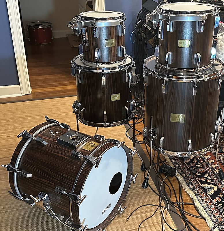 Sonor Signature 1980's - Makassar Ebony 18BD, 10,12,14FT