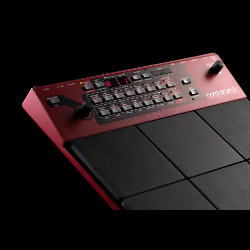 Nord Drum 3P 6-Channel Modeling Percussion Synthesizer | Reverb