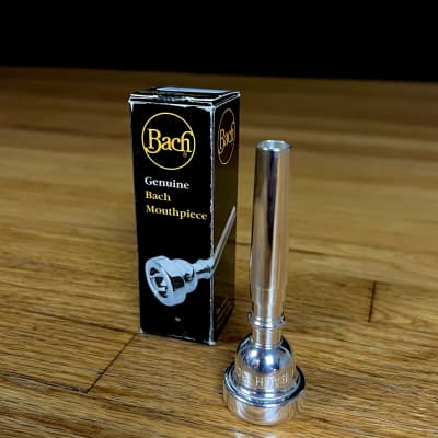 Bach 3515C Standard Series Trumpet Mouthpiece - 5C Cup - Silver-Plated image 1