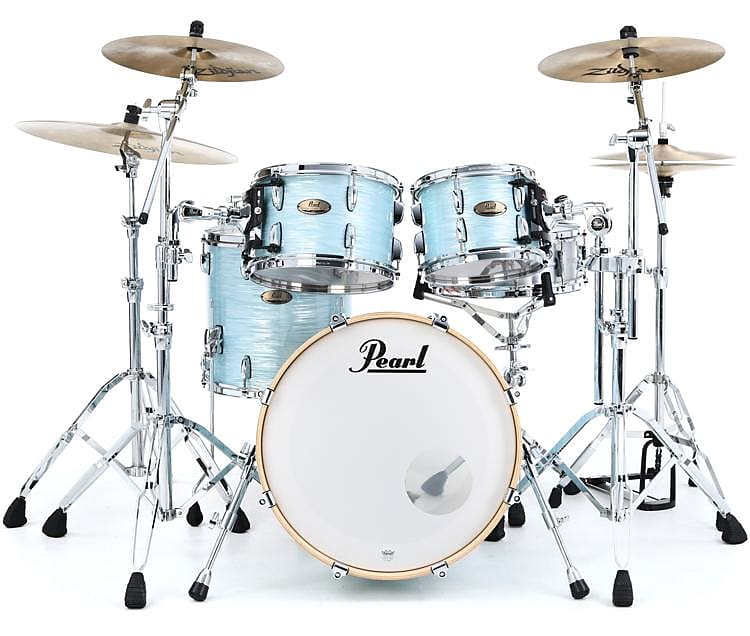 Pearl Session Studio Select Series 4-piece Shell Pack - Ice Blue Oyster image 1