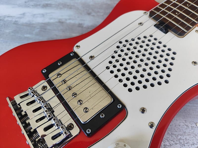 Marine Rider Mini Mosrite Travel Guitar (Made in Japan) | Reverb Marine Rider Mini Mosrite Travel Guitar (Made in Japan) | Reverb
