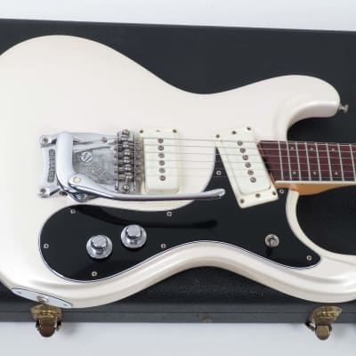 1988 Mosrite V88 Ventures White Pearlescent -Semie Moseley Signature -One of the First V88s image 5