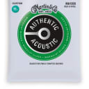 Martin MA130S Authentic Acoustic Marquis Silked Guitar Strings, Silk and Steel