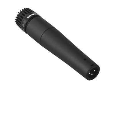 Shure SM57 Cardioid Dynamic Instrument Microphone - Black/Black image 3