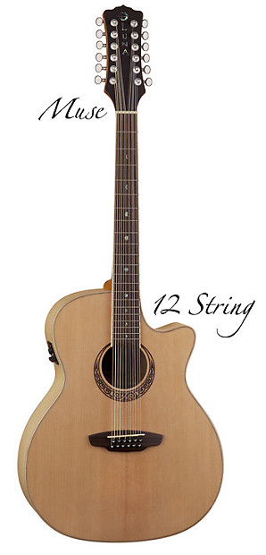 Luna 12 string acoustic deals guitar