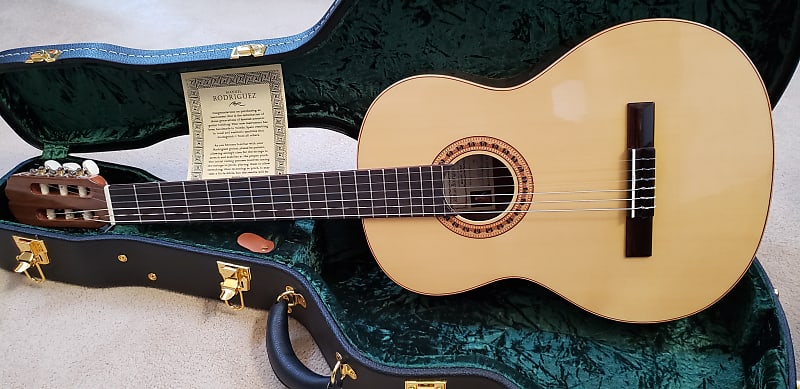 Manuel Rodriguez  Caballero 10- Exotic w/Spruce Top - Natural image 1