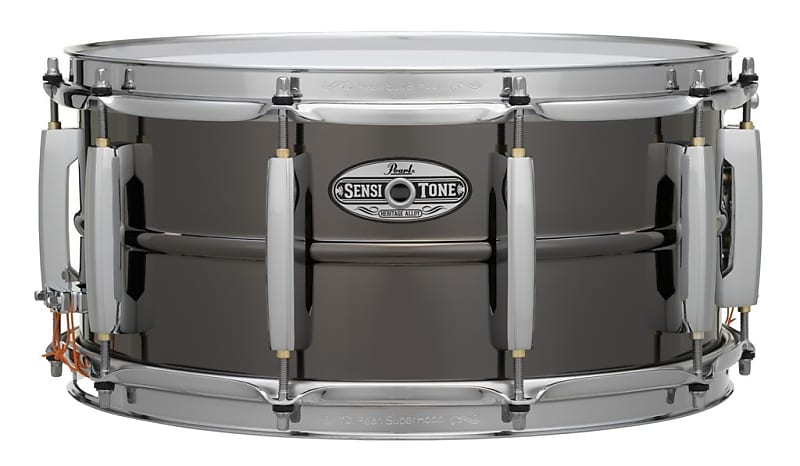 Pearl STH1465BR Sensitone Heritage Alloy Black/Brass 14x6.5 Snare Drum 2021