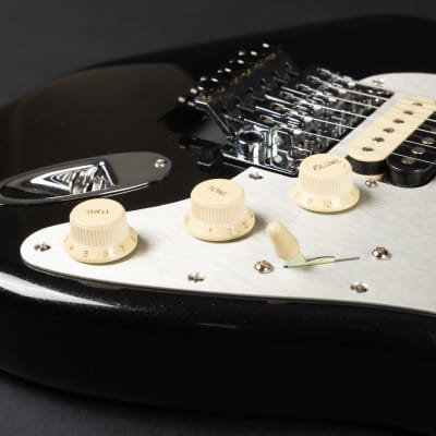 2021 Fender American Ultra Luxe Stratocaster RW Floyd Rose HSS - Mystic Black | USA Matching Headstock | COA OHSC image 20