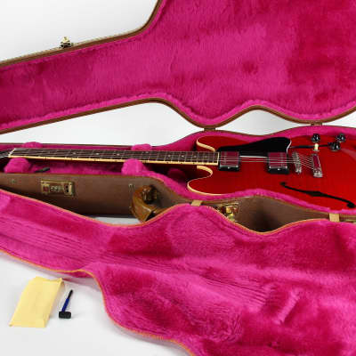MINTY 1990 Gibson ES-335 Dot Reissue Cherry Red Lightly Figured - '61 Slim Neck, 1980's Spec image 4
