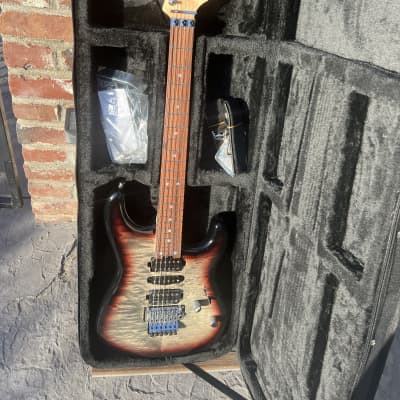 Charvel MJ San Dimas Style 1 HSH FR PF QM Midnight Glow (294