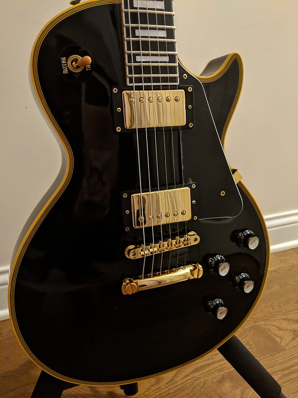 2014 Edwards E-LP-130-ALC Black Custom All Lacquer Finish - LOCATED IN THE  US