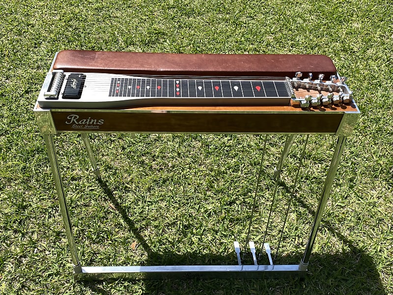 Vintage Rains Pedal Steel Natural Reverb