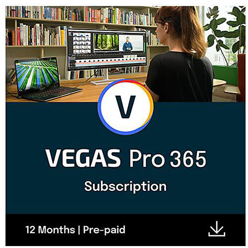 MAGIX VEGAS Pro 365 (12-Month Subscription) | Reverb