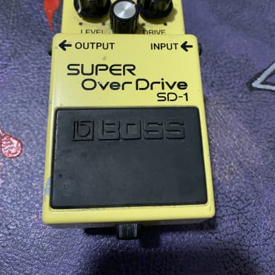 Boss SD-1 Super Overdrive Made In Taiwan | Reverb