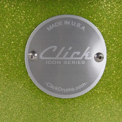Click Icon 6ply Maple 6x6 Tom Tom Lemon-Lime Misty Sparkle image 5
