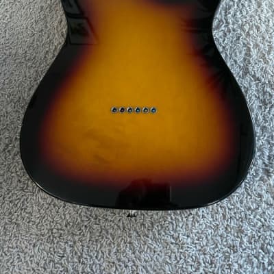 Fender Standard Telecaster 2010 Sunburst MIM Lefty Left-Handed Maple Neck Guitar image 12