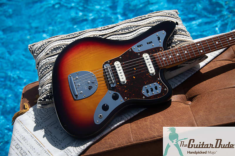 メンテ済 Fender Japan JAGUAR JG66-86 CAR MH 2006 Fender Jaguar '62 Reissue JG66 Made in Japan