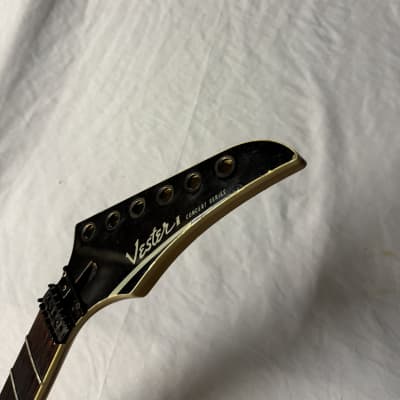 Vester Concert Series Maniac 24 Fret Electric Guitar Neck 1990s - Natural image 9
