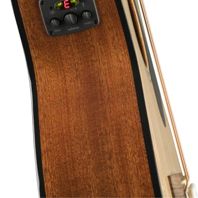 Fender CB60SCE Acoustic Electric Bass - Natural image 2