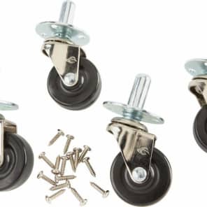 Fender Amplifier Casters with Hardware Set of 4 Free Shipping image 2