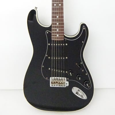 Fender Japan Aerodyne Stratocaster AST Black Matching Head
