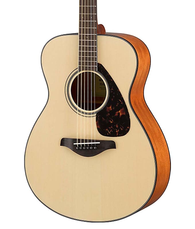 Yamaha FS800 Solid Spruce Top OM Acoustic Guitar Natural