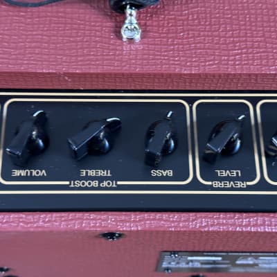 Vox AC10C1-CVR Custom Limited Edition 10-Watt 1x10" Guitar Combo 2024 - Classic Vintage Red image 12