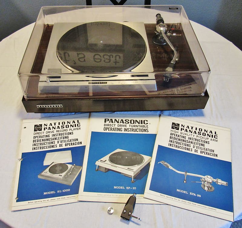 Panasonic (Technics) SP-10 MK I 1969 silver/brown image 1