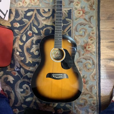 Oscar Schmidt Sunburst Acoustic Guitar w/Case image 1