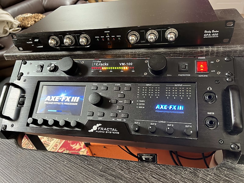 ギター Fractal audio AXE FX3 Fractal Audio Axe-Fx III review