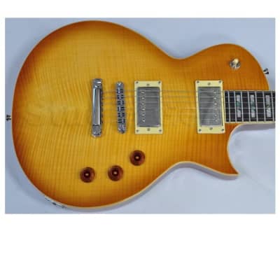 ESP LTD Alex Skolnick AS-1 FM Lemon Burst Signature Electric Guitar image 2