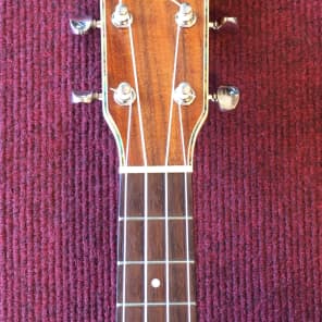 Makai JC-12 Acoustic Electric Concert Uke Spruce/Mahogany image 4