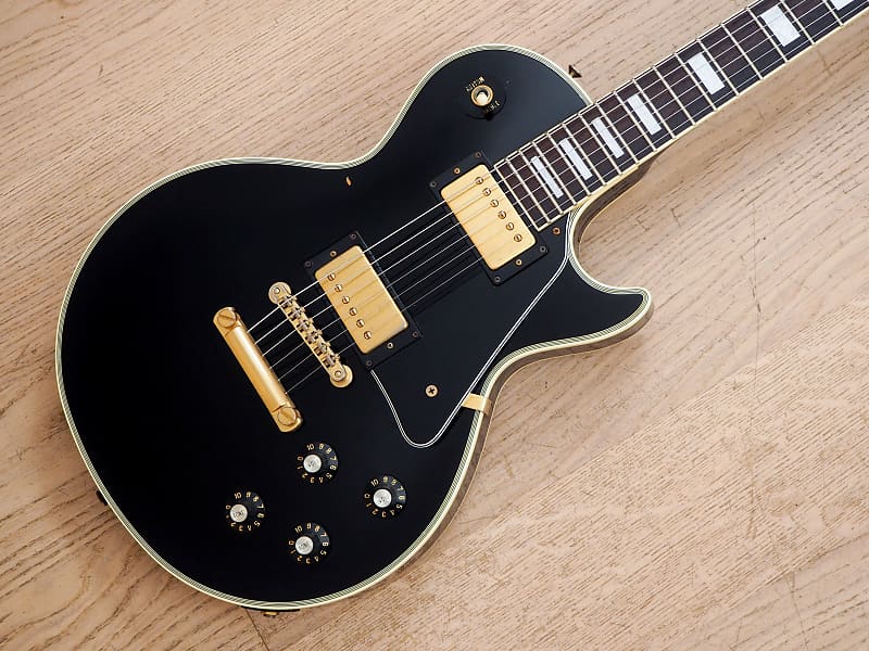 1990 Greco EGC-600 Custom Black Beauty Mint Collection Electric Guitar  Japan Fujigen, Screamin PAFs