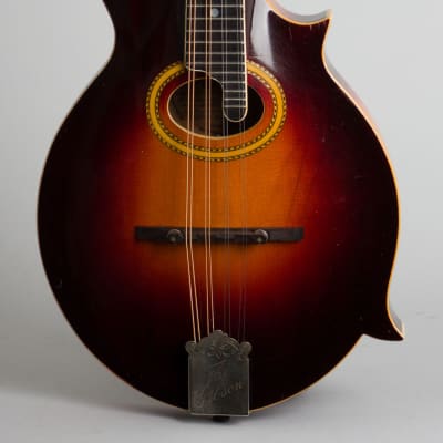 Gibson  F-4 with Virzi Carved Top Mandolin (1917), ser. #11068 (FON), black tolex hard shell case. image 3