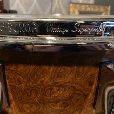 Sonor Steve Smith 40th Anniversary Snare 2016 Mountain Burl | Reverb