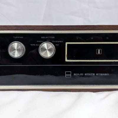 Vintage Sharp selling SR-113U Stereo Receiver w/ 8 Track & Speakers Tested 70s