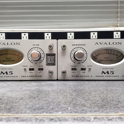 2 - Avalon M5 Pure Class A High Voltage Preamplifiers in Excellent Condition image 7
