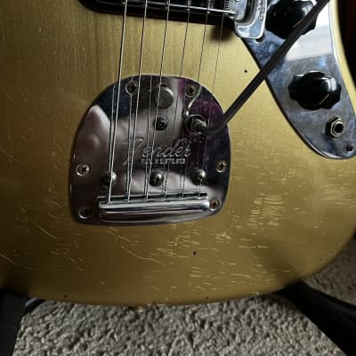 Fender Custom Shop 1962 Jaguar Relic Aztec Gold. RARE! image 8