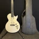 1983 Gibson Challenger White Electric Guitar w/ Chainsaw Case & Dimarzio Pickups #329