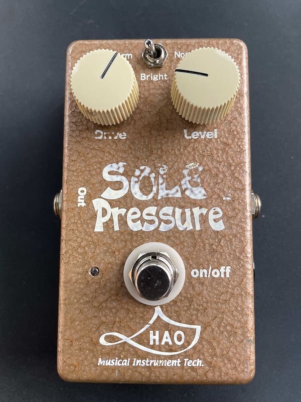 HAO Sole Pressure Don't know Crackle Light Brown with White Reverb